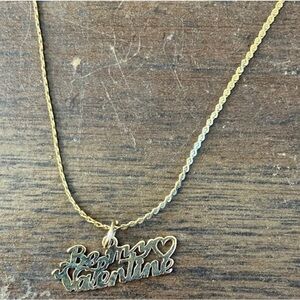 14kt Gold 'Be My Valentine' charm only!